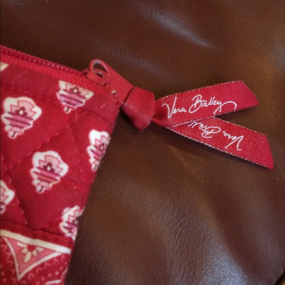 Vera Bradley Nantucket Red coin purse - Picture 4 of 8